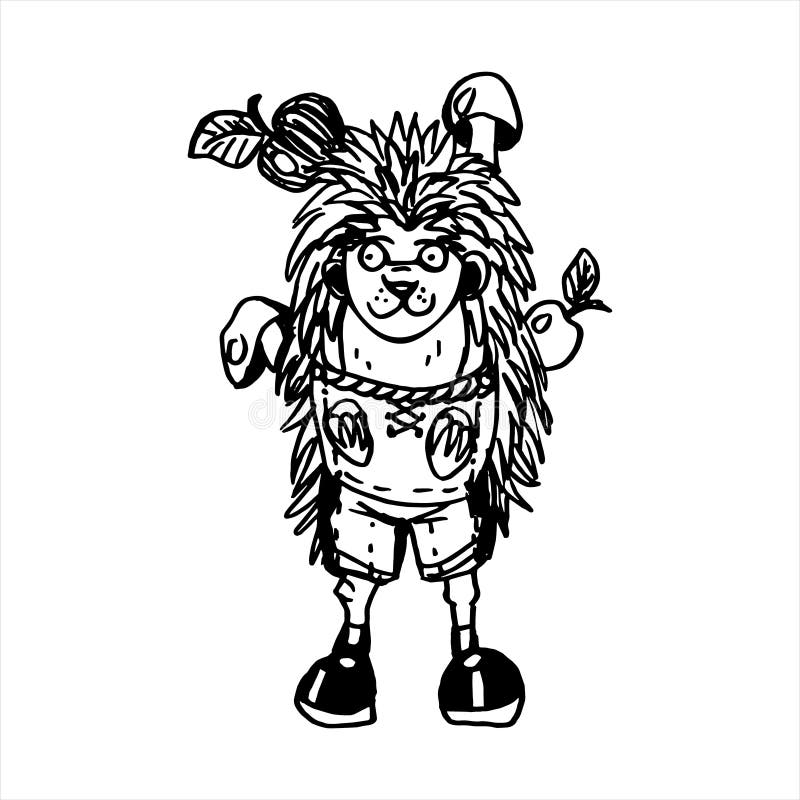 Coloring pages hedgehog stock illustrations â coloring pages hedgehog stock illustrations vectors clipart