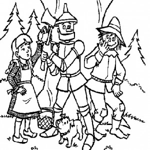 Wizard of oz coloring pages â birthday printable