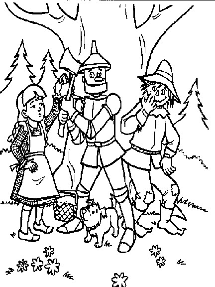 Wizard of oz coloring pages â birthday printable