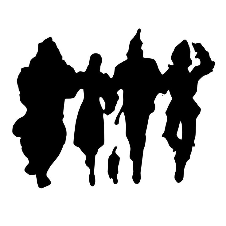 Wizard of oz character silhouette wizard of oz characters wizard of oz quotes the wonderful wizard of oz
