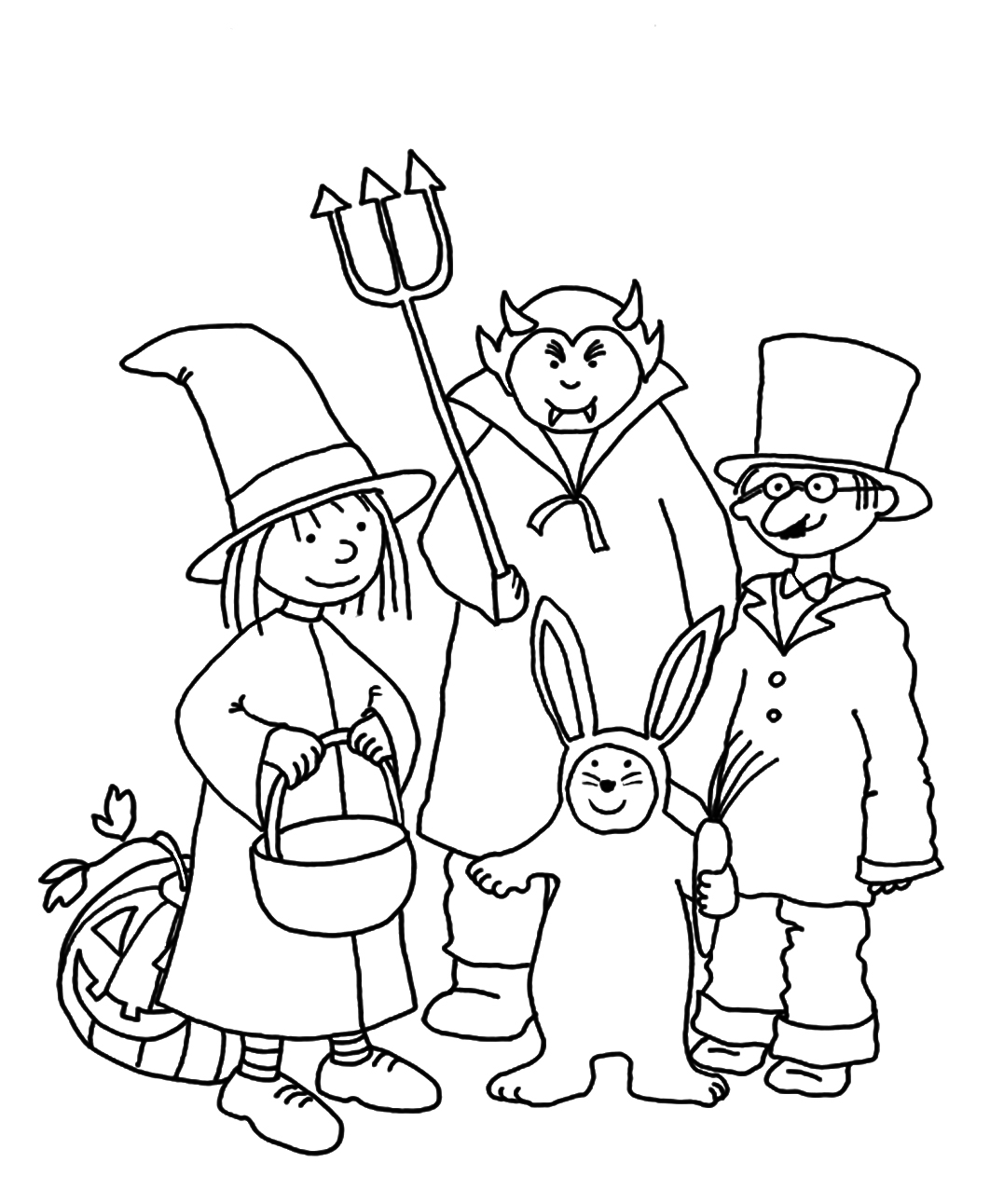 Halloween coloring pages