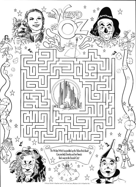 Wizard of oz loring pages printable sketch loring page wizard of oz wizard of oz lor loring pages