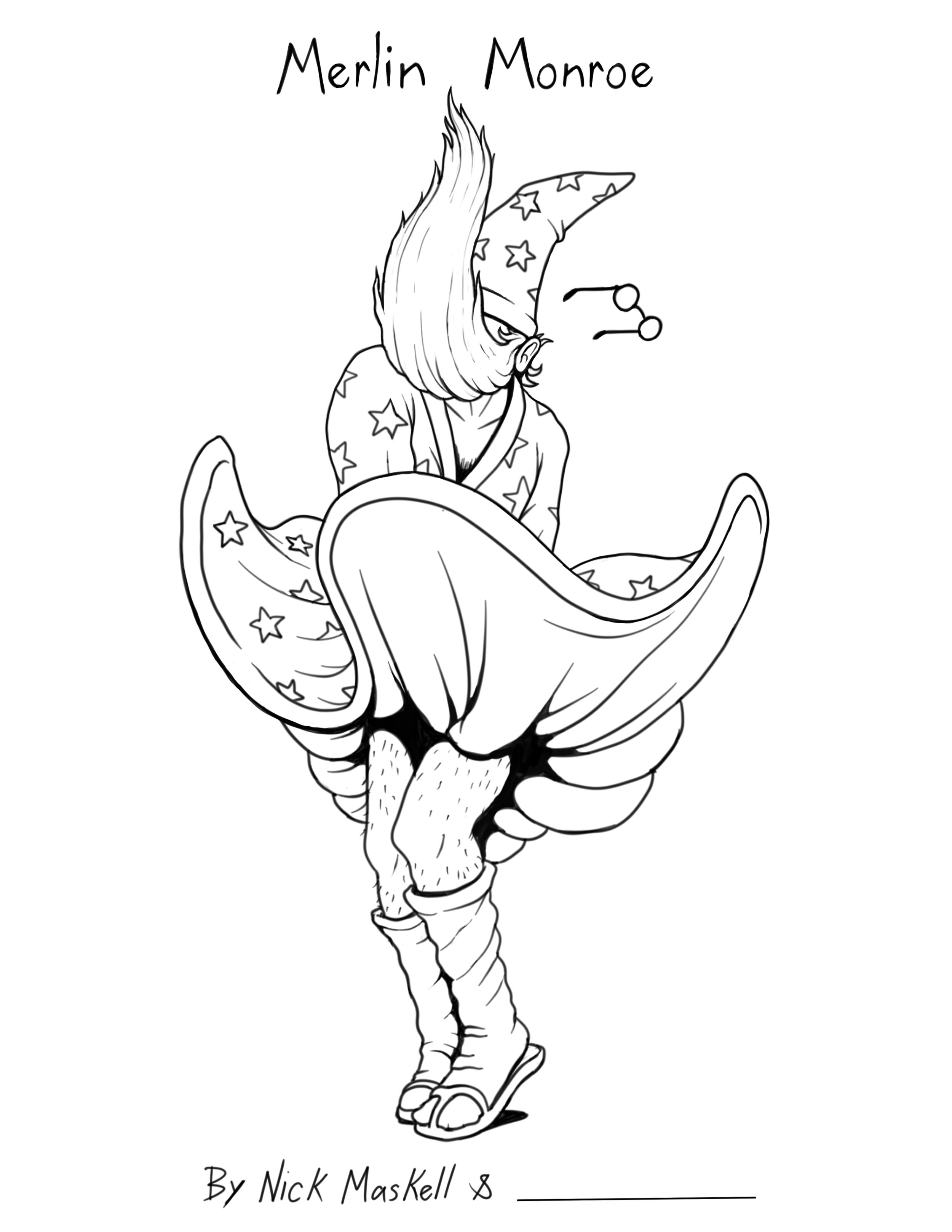 Free coloring pages â nick maskell
