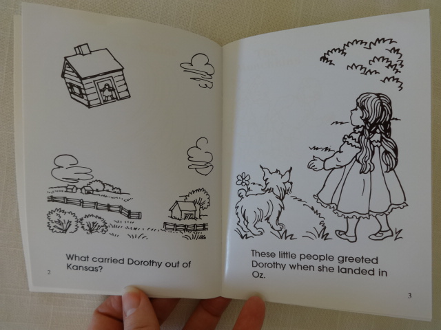 Wizard of oz dover books paper dolls tattoos magic picture bookmarks