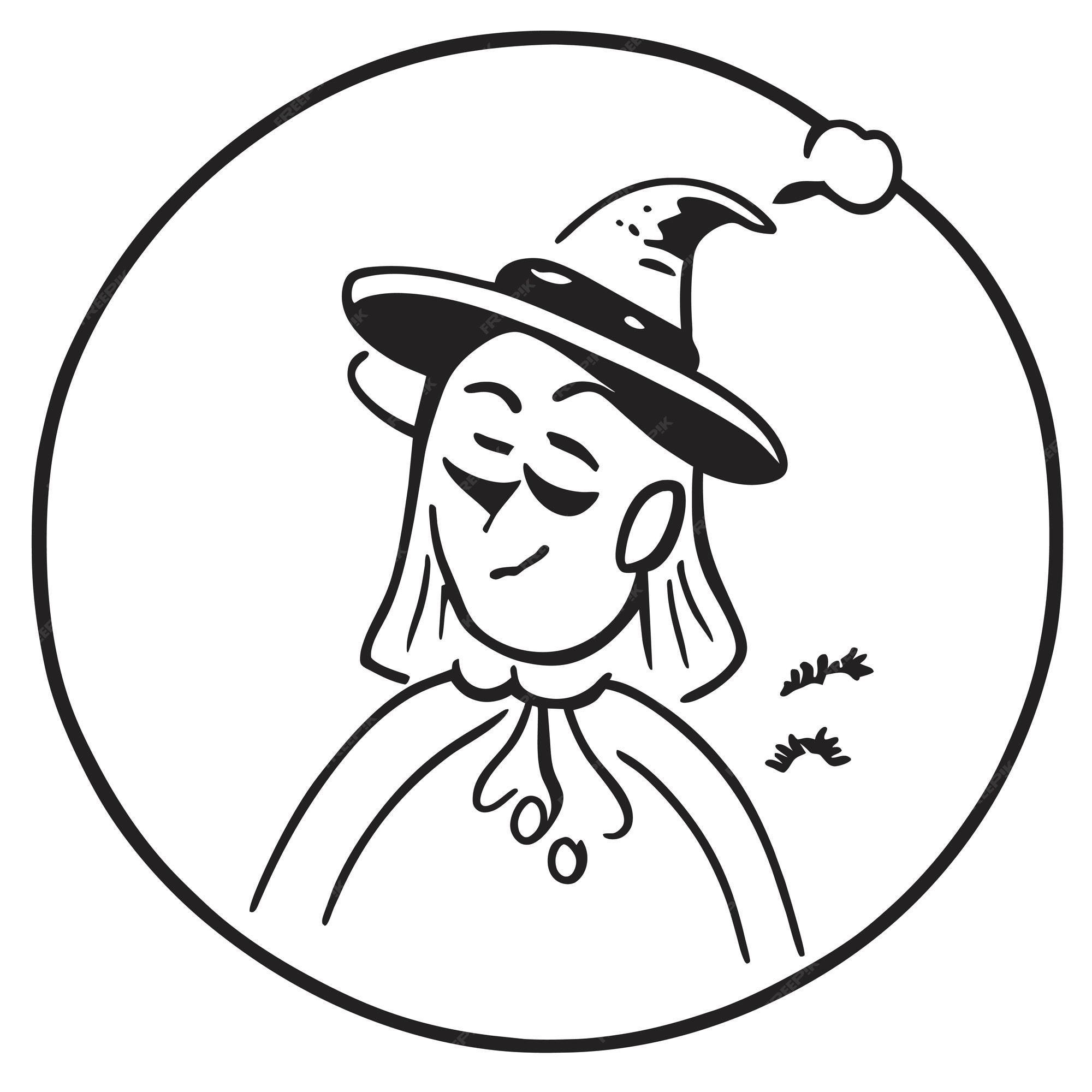 Premium vector halloween the spookiest day hand drawn cartoon sticker icon concept isolated illustration