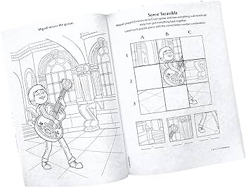 Disney coco coloring book with stickers disney coco movie buy online at best price in u