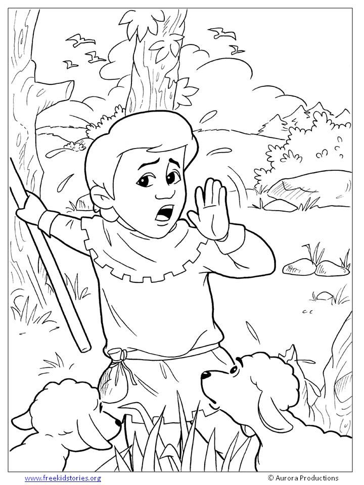 Boy who cried wolf coloring page wolf colors coloring pages coloring pages inspirational