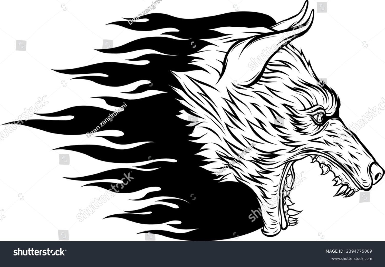 Wolf emote images stock photos d objects vectors