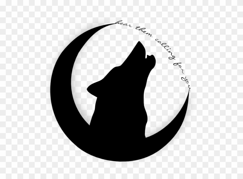 Wolves moon silhouette silhouette clip art animal