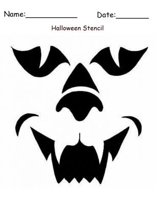 Printable werewolf halloween craft pumpkin carving templates pumpkin carving patterns halloween pumpkins carvings