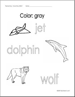 Coloring pages gray
