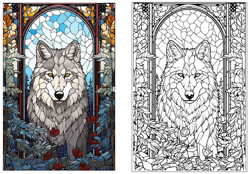 Stained glass style images â browse photos vectors and video