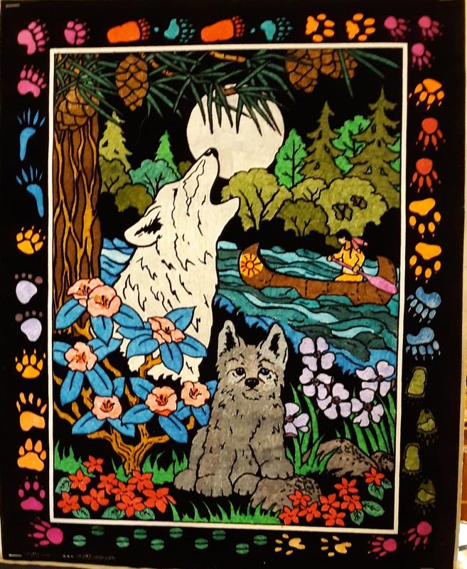 Howling wolf