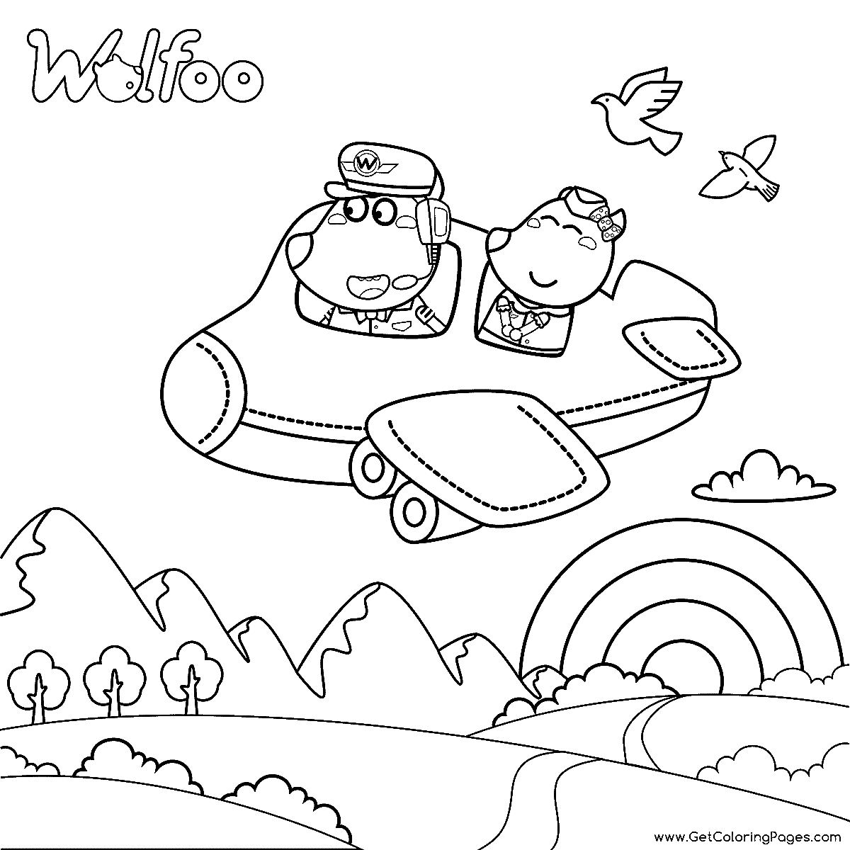 Wolfoo coloring pages printable for free download