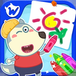 Wolfoo drawing doodle color by wolfoo llc