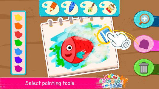 Wolfoos coloring book game for android