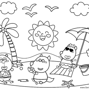 Wolfoo coloring pages printable for free download