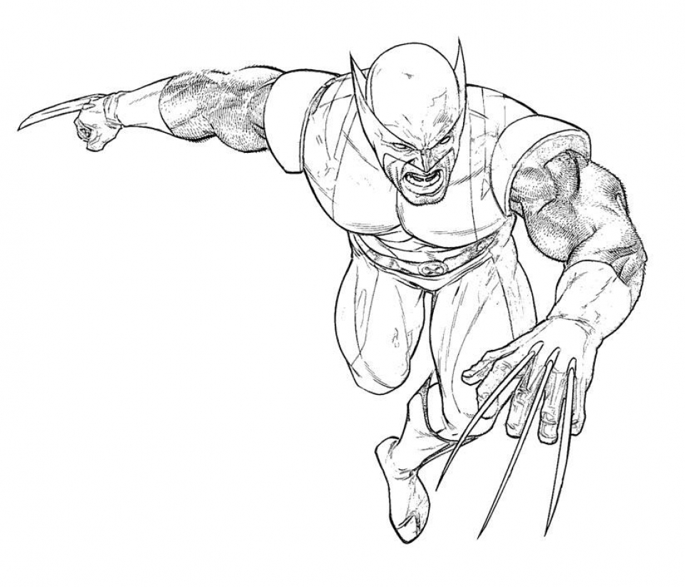 Get this wolverine coloring pages for toddlers xmzv