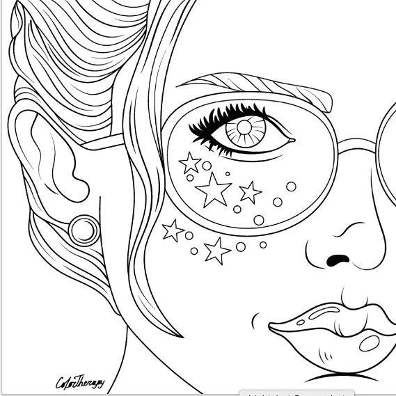Girly coloring pages printable for free download