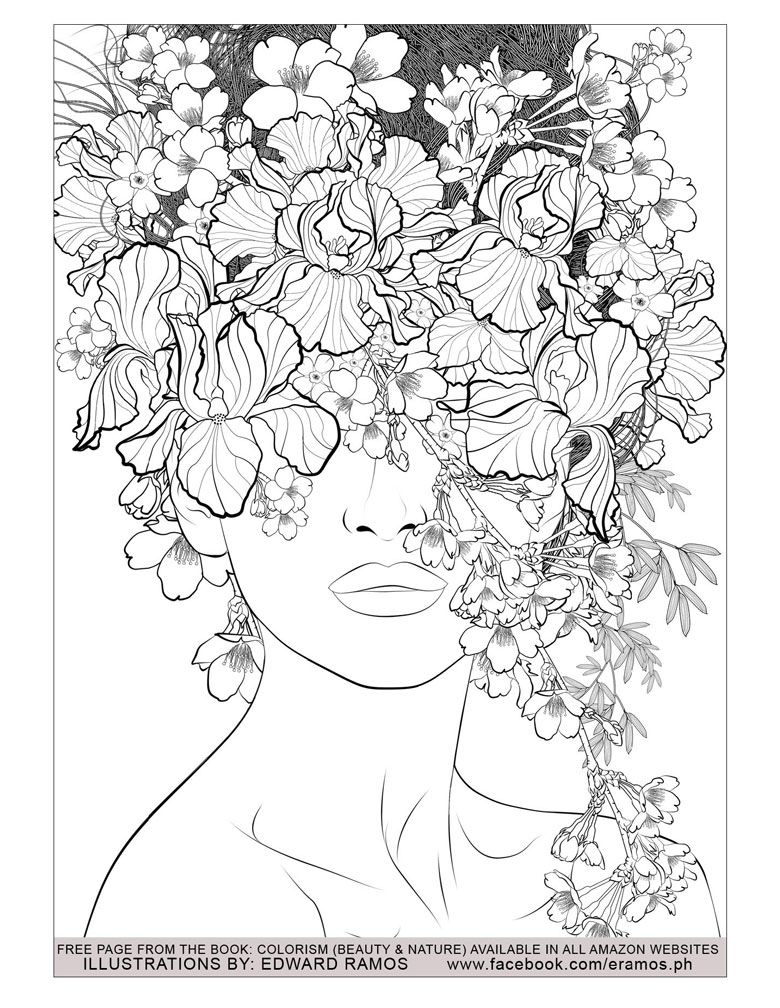 More free adult colouring pages
