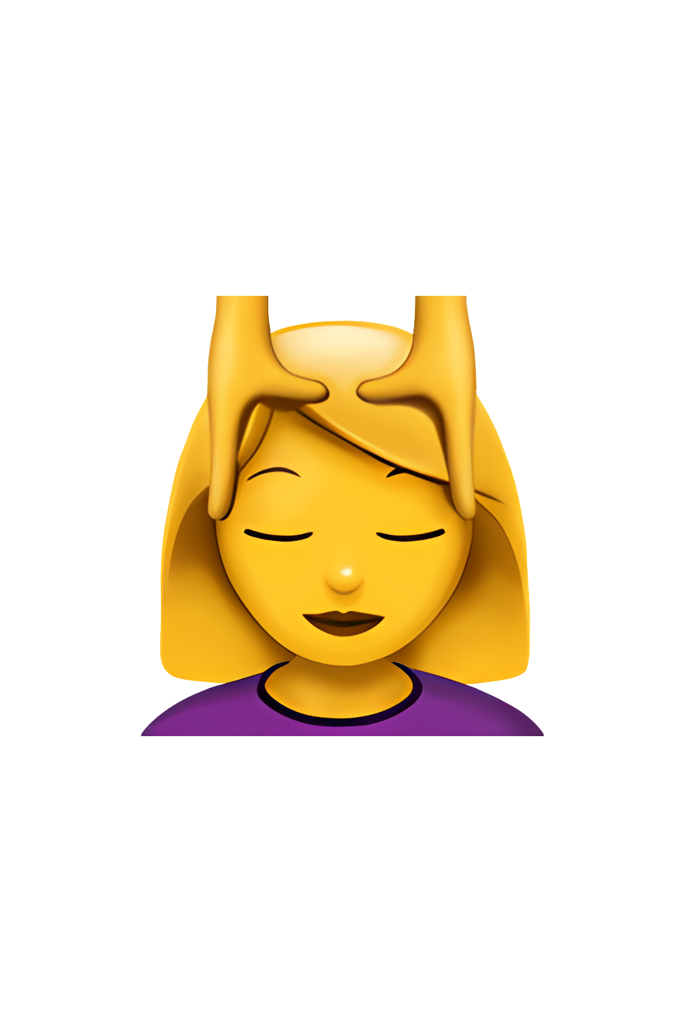 Ðâï woman getting massage emoji emoji cute emoji wallpaper apple emojis