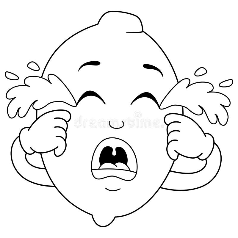 Coloring crying stock illustrations â coloring crying stock illustrations vectors clipart
