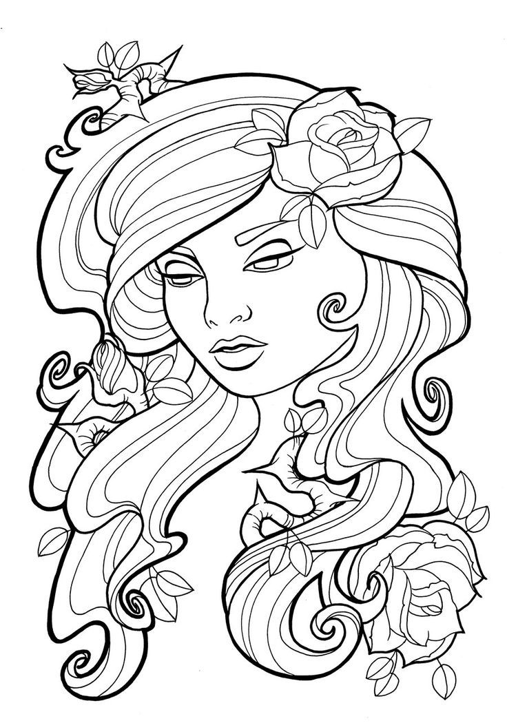 Pin by melissa m on coloring pages rose coloring pages barbie coloring pages heart coloring pages