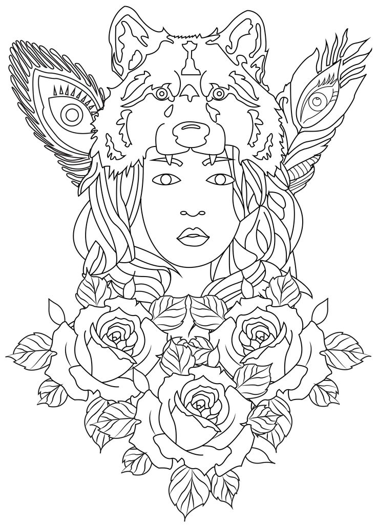 Wolf woman