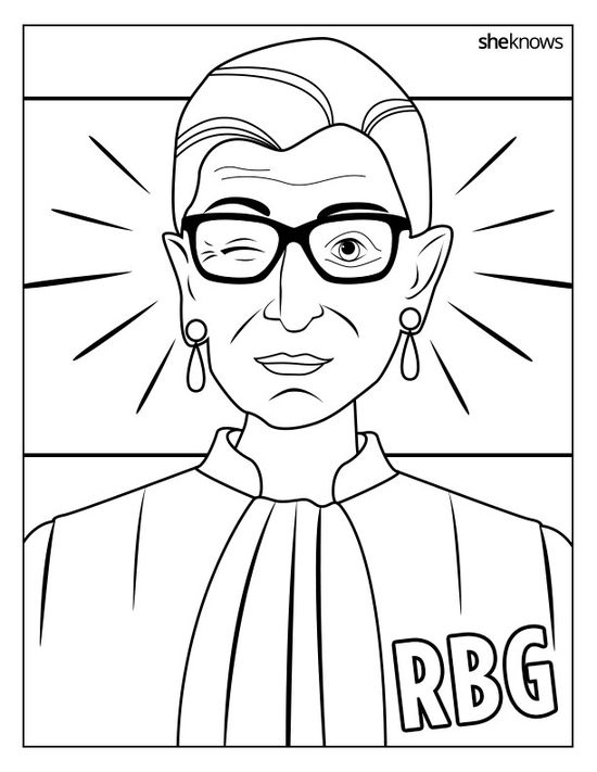 Womens history month coloring pages