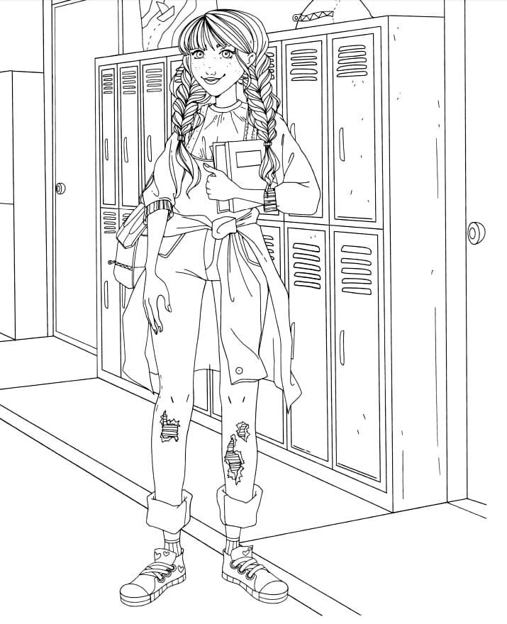 Fashion coloring pages