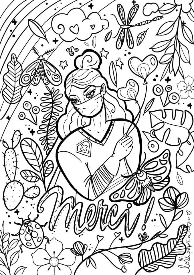 Fashion coloring pages
