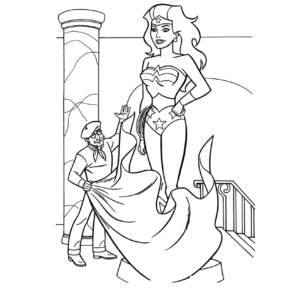 Wonder woman coloring pages printable for free download