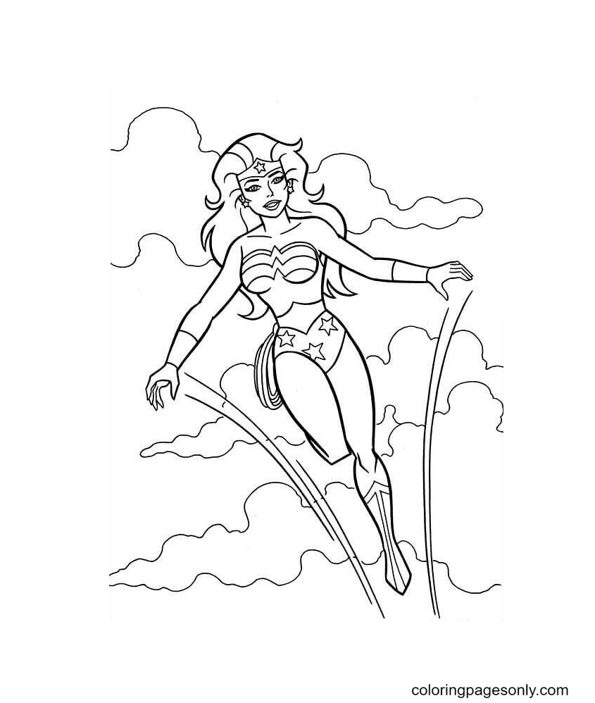 Wonder woman coloring pages printable for free download