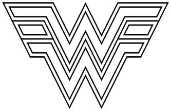Icon redux â wonder woman simbolo mulher maravilha mulher maravilha para colorir desenho mulher maravilha