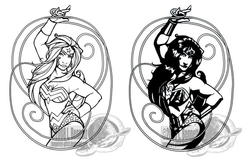 Tattoo a wonderwoman by lauren