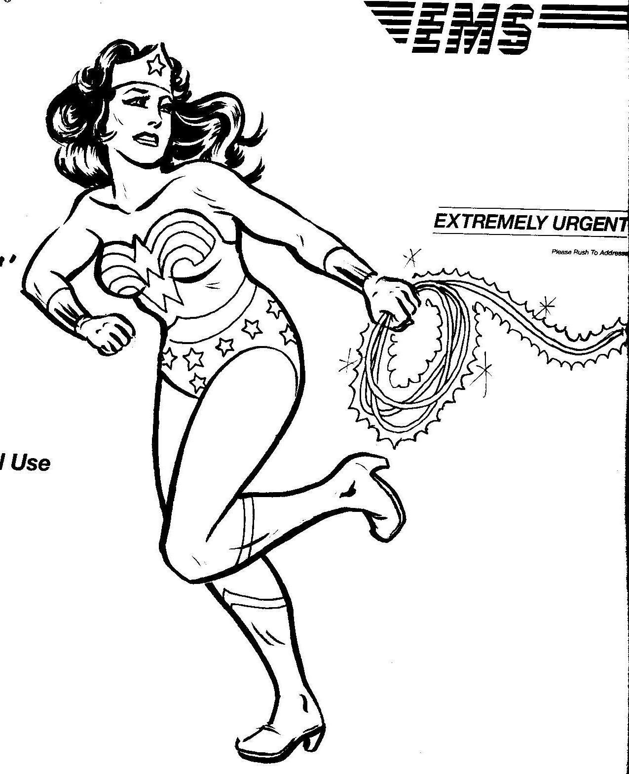 Coloring page wonder woman superheroes â printable coloring pages