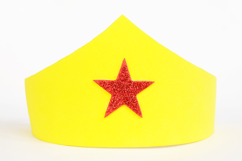 Superhero crown or tiara kids crafts fun craft ideas