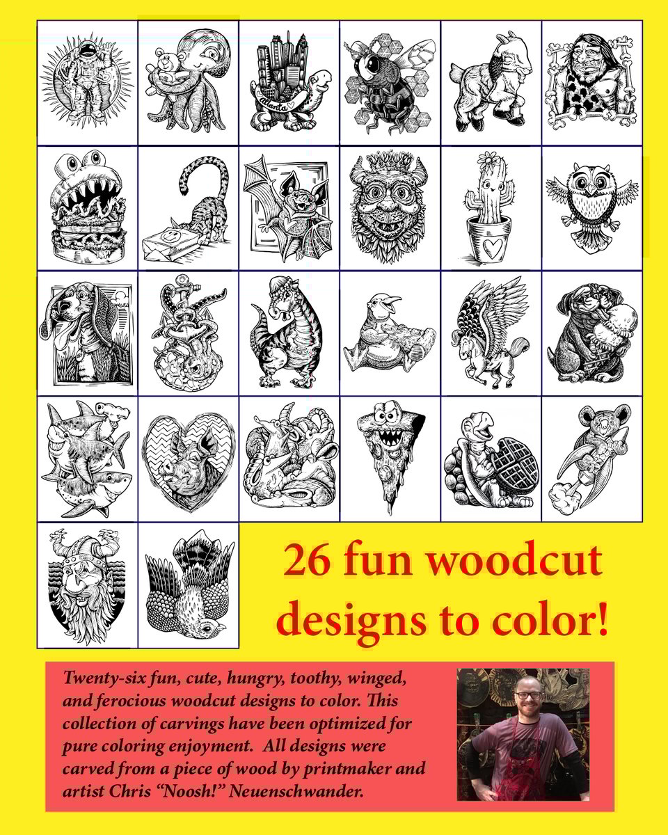 Noosh a coloring book noosh studios