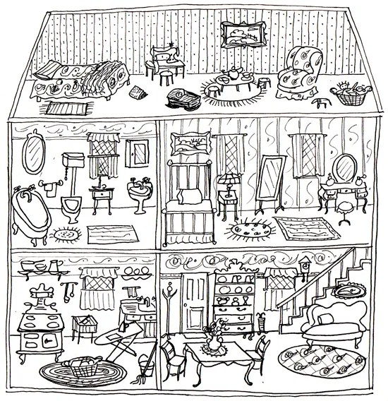 Dollhouse â ann wood handmade