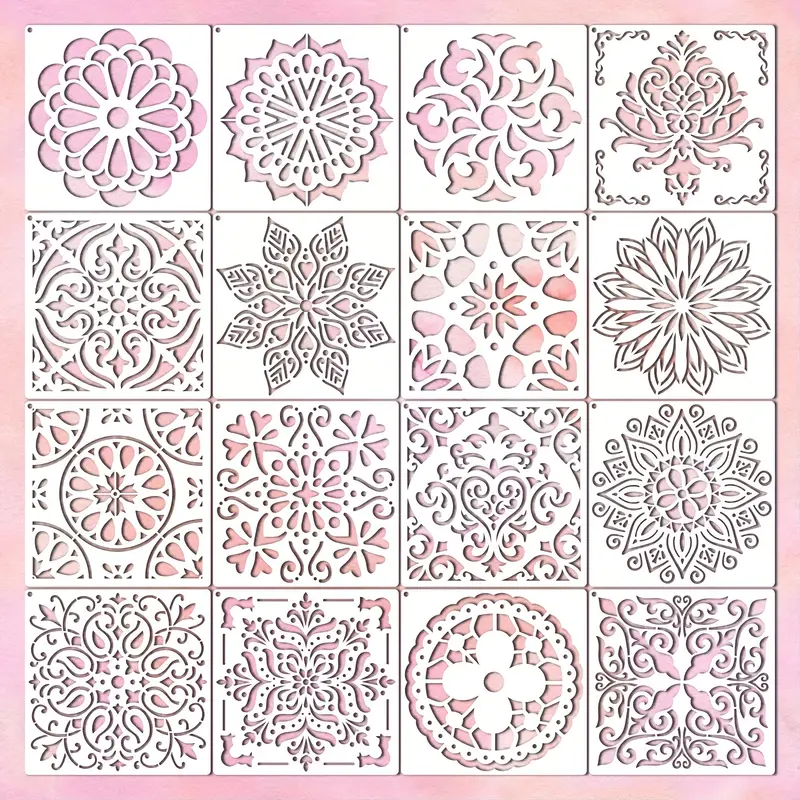 Mandala stencils classic reusable mandala dot painting
