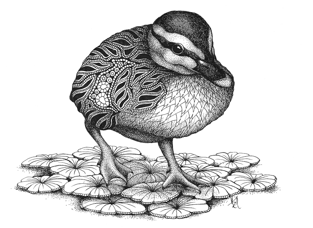 Make way duckling kristin moger seriously fun art