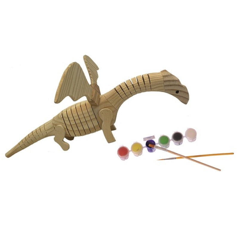 Wooden dragon to paint kit â alkemi store