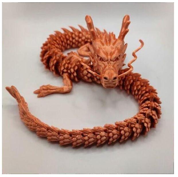 Dragon dragon toy figurine with movable joints d printed articulated dragon