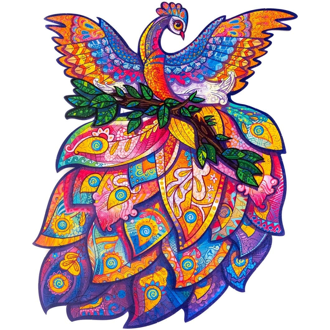 Fairy bird wooden puzzle