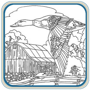 Flying ducks patterns â classic carving patterns â art designs studio