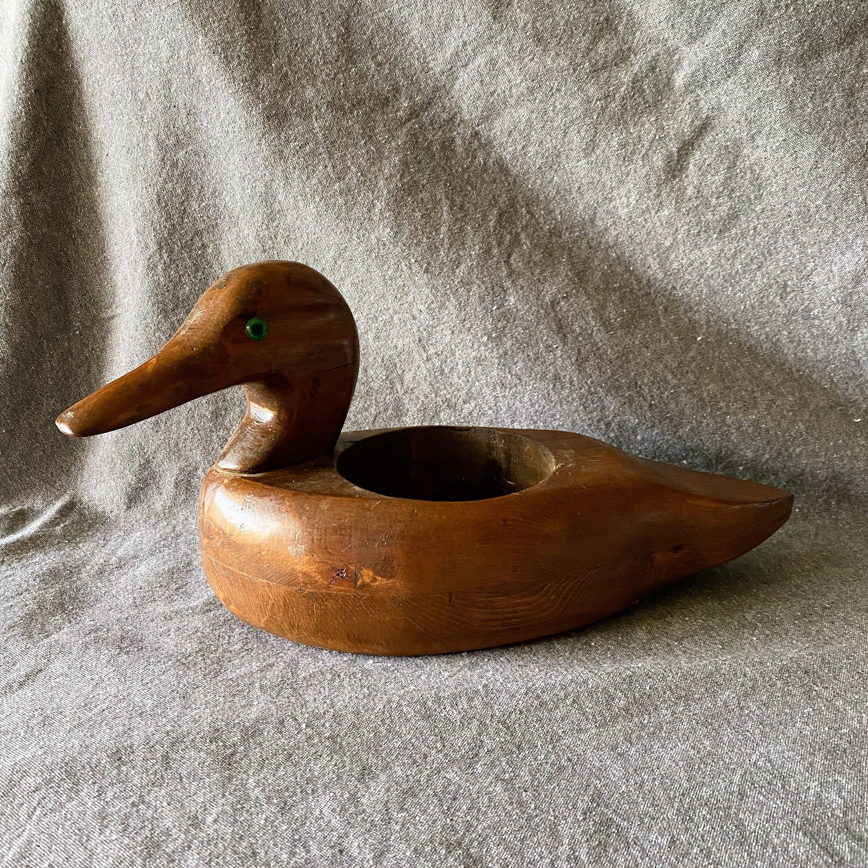 Wood duck planter