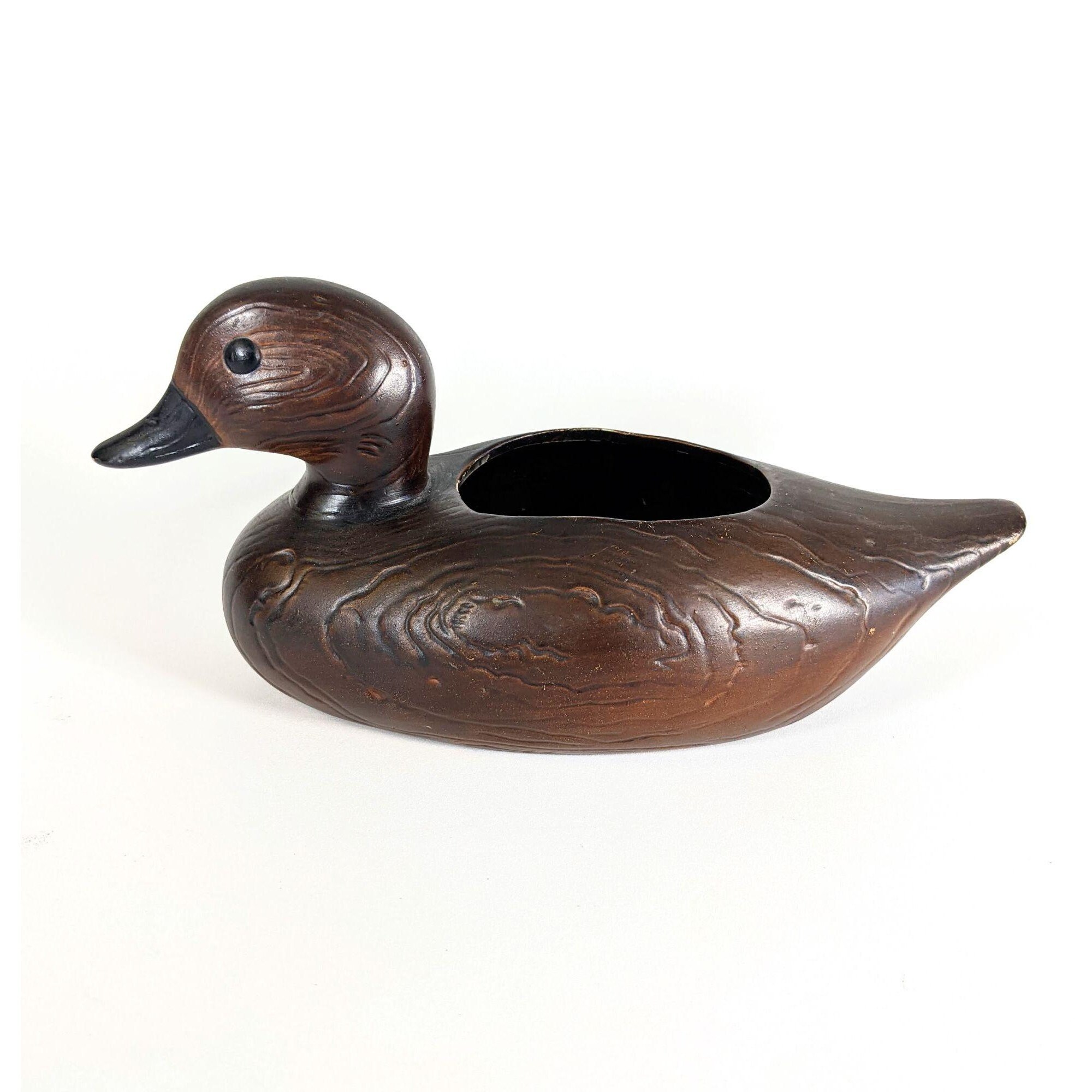 Wood duck planter