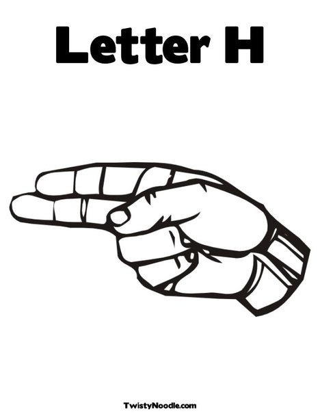 Letter h coloring page coloring pages lettering cool coloring pages
