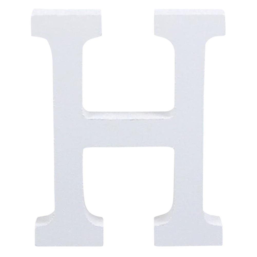 H diy home decorative wooden letters alphabet word decoration wedding party home decor decoratio z