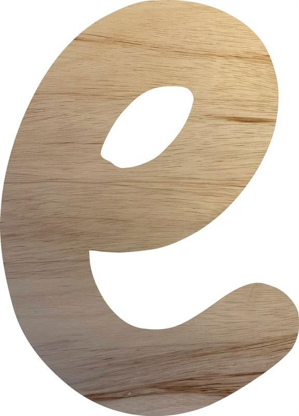 Wooden letter h blank craft paintable wall hanging wood alphabet letter shadow beamer
